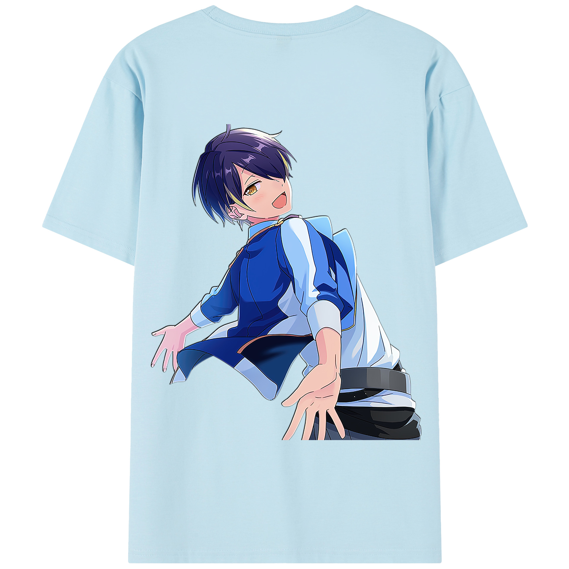 （画像用） あんさんぶるスターズ! Ensemble Stars 綿100％半袖Tシャツ（背面プリント）